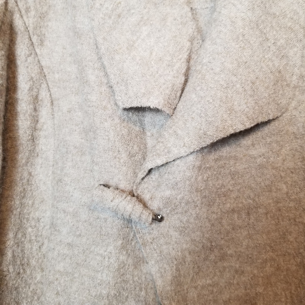 Travelsmith Wool Waterfall Single Toggle Closure … - image 3